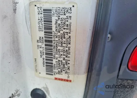 1992 Toyota Celica Base из США, поврежденный, VIN JT5ST87K3N0107066